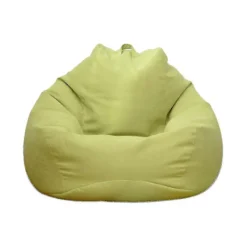 Sittsäckar>Ny Extra Stor Sittsäck Fåtölj Soffa Överdrag Inomhus Lazy Lounger För Vuxna Barn Rea! (Exklusive fyllning) Grön 90 * 110cm 100 * 120cm
