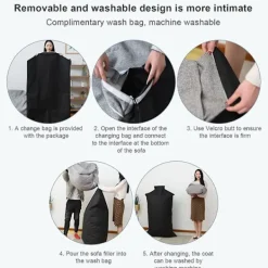 KOOLYOU Sittsäckar><noscript><img width=