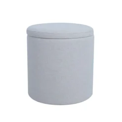 Home4You Sittpuffar>Ottoman HAKO D34,5xH36cm, ljus beige, med förvaring