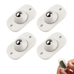 Stolar>4-Pack - Självhäftande Hjul / Möbelhjul - Mini