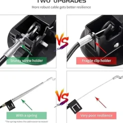 Fåtöljer>2-pack Ersättningsdelar för Fåtöljer, Hållbart Utlösningshandtag för Fåtölj - 120mm_max Adult M