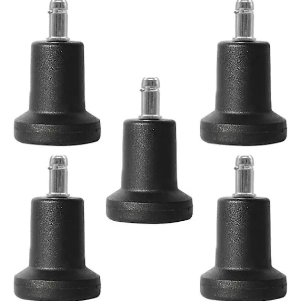 Kontorsmöbler>5-pack Ersättningshjul Kontorsstol Rullhjul Kontorsstol Svängbart Hjul Fast Fot Golvglid Kontorsstol Hjul Hemmakontorsstol Hjulstopp