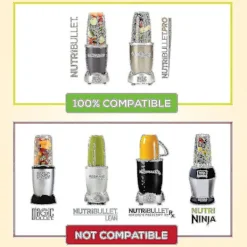 Matgrupper>2-pack Ersättningsmuggar för Nutribullet