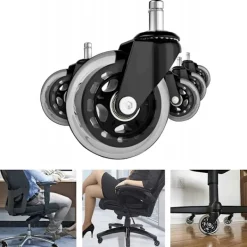 Kontorsmöbler>5-pack kontorsstolshjul - 11 mm