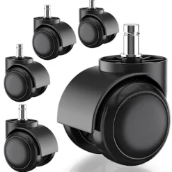 Kontorsmöbler>5-pack kontorsstolshjul för IKEA, 10x22 mm, hjul för hårda golv (250 kg kapacitet) [YDE] Parent