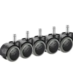 Kontorsmöbler>5-pack kontorsstolshjul, passar IKEA-stol (10 mm x 22 mm), kraftiga