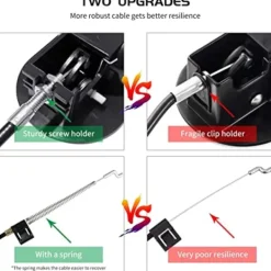 Fåtöljer>2-pack Recliner Ersättningsdelar, Hållbar Recliner Släpphandtag - 120mm