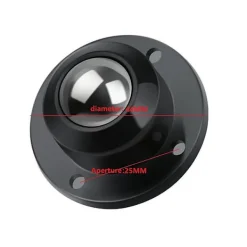 Småbord>8-pack självhäftande möbelhjul, lastkapacitet 28 kg per hjul, låg profil, vridbara [C]