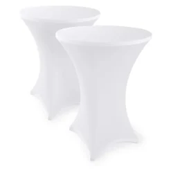 Småbord>2-pack Stretch Bordsöverdrag för Metallbord - Stilrena & Hållbara [JUN]