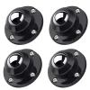 unbranded Stolar>4-pack 1-tums självhäftande hjul för möbler, lågprofiliga svängbara hjul för små apparater och förvaringslådor