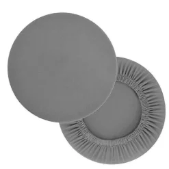 Stolar>2-pack Tygbeklädnad Kontorsmöbler Tillbehör Pallöverdrag Rund Barpallöverdrag - Supermjukt Tvättbart Elastiskt Pallöverdrag