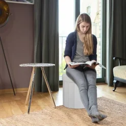 B2X Pallar>Pall med förvaringsutrymme storlek L rund