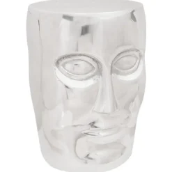 vidaXL Pallar>Pall Silver Aluminium