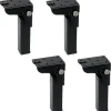 Sängar>4PCS Fällbara bordsben 300mm höjd Järnlås gångjärn 90 graders vikbara skrivbordsben