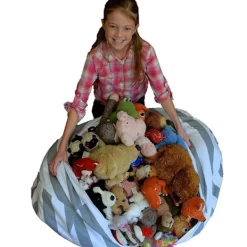 Sittsäckar>Plush leksak boll förvaringsväska Fotboll Basketboll Baseboll Rugby