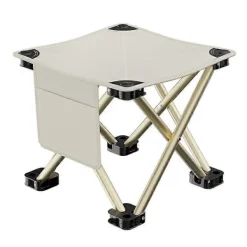 Pallar>Portabel hopfällbar campingstol, utomhus strandstol, hopfällbar fotpall 33*33*33cm 33*33*33cm