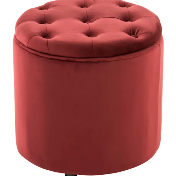 BellaFurn Sittpuffar>Pouffe med lagringsutrymme - fotpall - bekvämt sittande