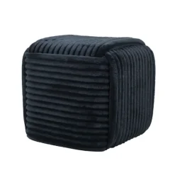 Mondex Since 1986 Sittpuffar>Puff WIKI 43x43x38 cm – Stilren och mångsidig inredningsdetalj i svart