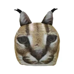 LEIGELE Sittpuffar>Raise A Floppa Plyschleksaker Söta Mjuka Fyllda Tecknade 3D Dockor För Barn Födelsedagspresent (LGL)