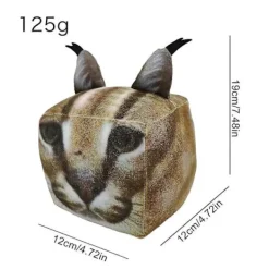 LEIGELE Sittpuffar>Raise A Floppa Plyschleksaker Söta Mjuka Fyllda Tecknade 3D Dockor För Barn Födelsedagspresent (LGL)