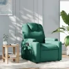vidaXL Fåtöljer>Reclinerfåtölj mörkgrön tyg