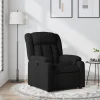 vidaXL Fåtöljer>Reclinerfåtölj svart tyg