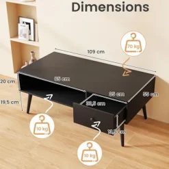 COSTWAY Soffbord><noscript><img width=