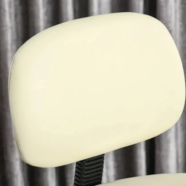 Rootz Living Stolar>Rootz Barpall - Barstol - Swivel Barstol - Arbetspall - Kontorspall - Höjdjusterbar - 360° vridbar - Med ryggstöd vadderat - Beige - 56 x 57 x 104-127 | Fyndiq