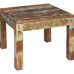 Rootz Living Matgrupper>Rootz bord 60 x 60 cm Återvinning Vintage vardagsrumsbord i mass