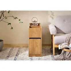 Rootz Living Småbord>Rootz Compact Slim Storage Shelf - Space Saver - SMRIL ARGANISER - DUSTSKYDD - 25x55x70cm - Passar någon nisch