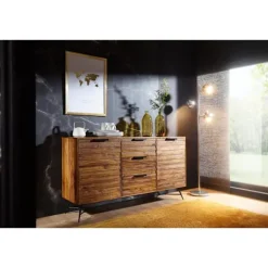 Rootz Living Sideboards>Rootz Design Skänk 160x40x88 cm Sheesham Solid Wood - Kommod med