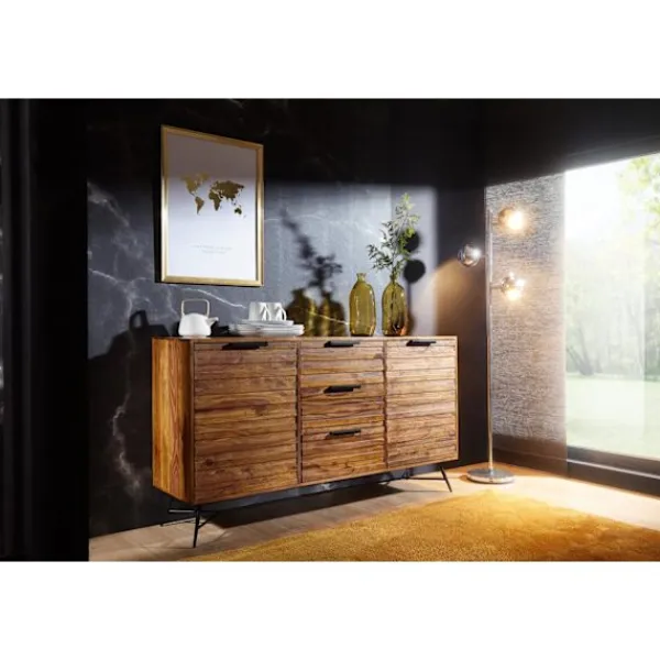 Rootz Living Sideboards>Rootz Design Skänk 160x40x88 cm Sheesham Solid Wood - Kommod med