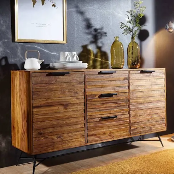 Rootz Living Sideboards>Rootz Design Skänk 160x40x88 cm Sheesham Solid Wood - Kommod med