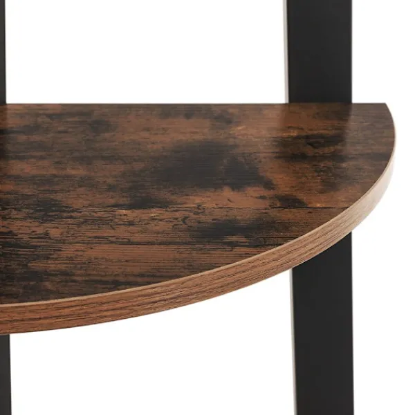 Rootz Living Hyllor>Rootz hörnhylla med 5 hyllor - Flytande hylla - Industriell design - Vägghylla - Trähylla - Industriell hylla - Förvaringshylla - Spånskiva - Vintage | Fyndiq