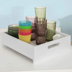 Rootz Living Köksö>Rootz Köksvagn Vagn Köksförvaringsvagn med 3 lådor och avtagbar bricka