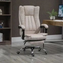 Rootz Living Kontorsmöbler>Rootz kontorsstol - datorstol - snurrstol - med fotstöd - 63 cm x 71 cm x 118 cm