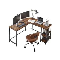 Rootz Living Kontorsmöbler>Rootz L -formad datorskrivbord - Office Desk - Gaming Desk - Space Saving - 138cm x 138 cm x 75 cm