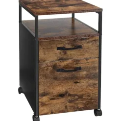 Rootz Living Kontorsmöbler>Rootz Ladeblok Industrial - Lådblock - Rullbehållare med lås - 2