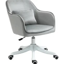 Rootz Living Kontorsmöbler>Rootz Massage Kontorsstol - Kontorsstol - Stol - Höjdjusterbar - Grå - 55 cm x 65 cm x 89 cm