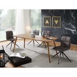 Rootz Living Matgrupper>Rootz matsalsbord 120 x 60 x 76 cm Sheesham rustikt massivt trä