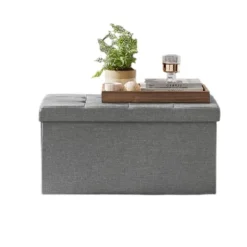 Rootz Living Sittpuffar>Rootz Seat Bröst med förvaring - skobänk - Bedkista - Hög hållbarhet - 76 x 38 x 38 cm