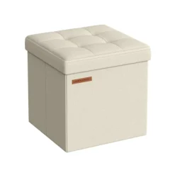 Rootz Living Pallar>Rootz sits bröst ottoman - förvaringspall - Fotstöd - MDF klädd - 30cm x 30cm x 30cm