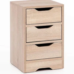 Rootz Living Byråer>Rootz Sängbord - Träskåp - Sanoma - 31 x 49 x 31 cm