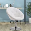 Rootz Living Kontorsmöbler>Rootz Swivel Chair - Vit - Stål, Svamp, PU - 26,77 cm x 23,22 cm x 31,49 cm