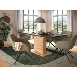 Rootz Living Matgrupper>Rootz utdragbart matbord - utbyggbart bord - Matsalsbord - Hög hållbarhet - 150-190 cm x 76 cm x 80 cm