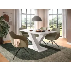 Rootz Living Matgrupper>Rootz utdragbart matbord - rymligt matbord - Justerbart bord - Hållbar och enkel rengöring - 150-190 x 76 x 80 cm