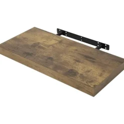 Rootz Living Hyllor>Rootz Wallboard Shelf - CD/DVD -organisator - Bokhylla - Fuktbeständig MDF - Brown - 50x22.9x3.8cm - Spacebesparing Design