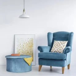 Northio Sittpuffar>Rund pall med förvaringsutrymme