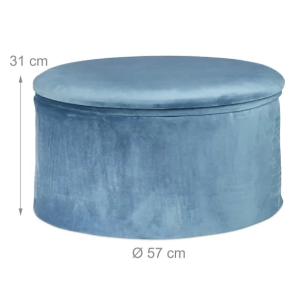 Northio Sittpuffar>Rund pall med förvaringsutrymme