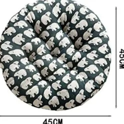 Sittsäckar>Rund sittdyna andningsbar sittdyna ask tatami sittdyna lämplig för inomhusbruk